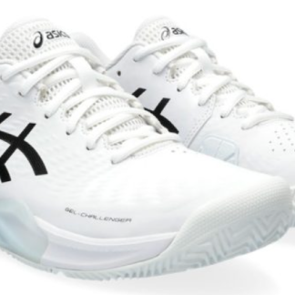 Asics Gel Challenger 14 Clay white black 2024 Padel Shoes