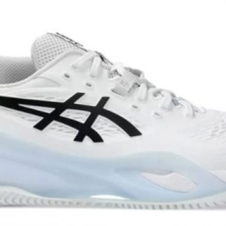 Asics Gel Resolution X Clay white black 2025 Padel Shoes
